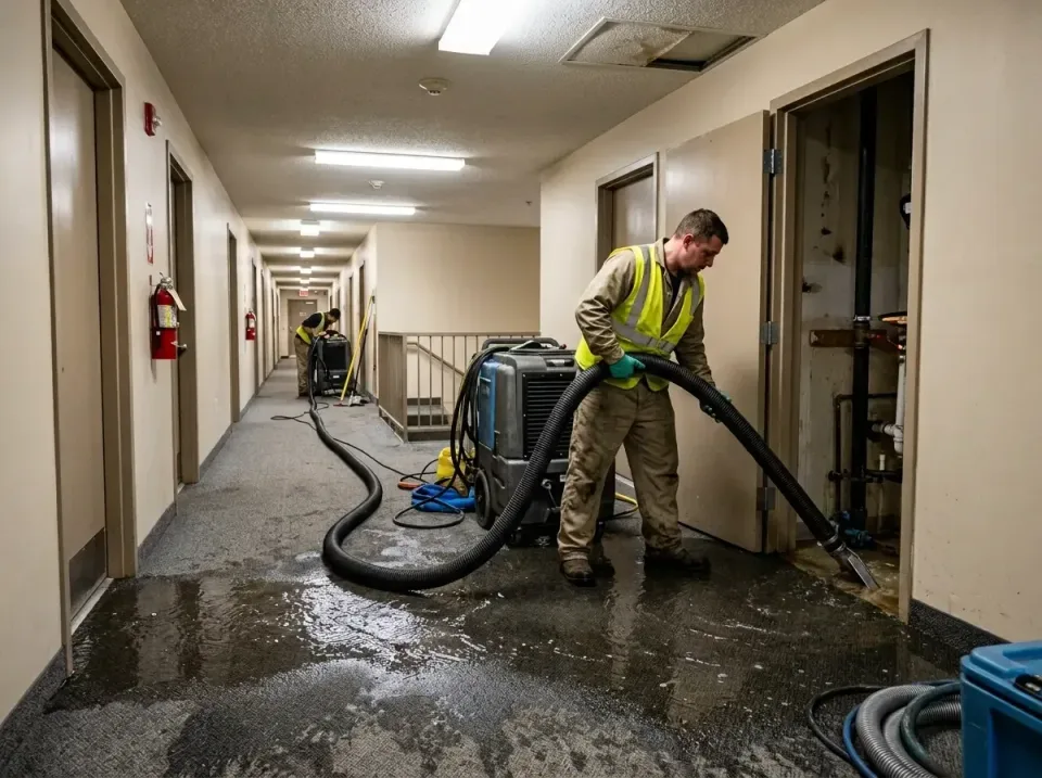 multi-unit-apartment-hallway-f-005 — frequently asked questions, Emergency Burst Pipe Water Extraction & Removal in Vail, AZ